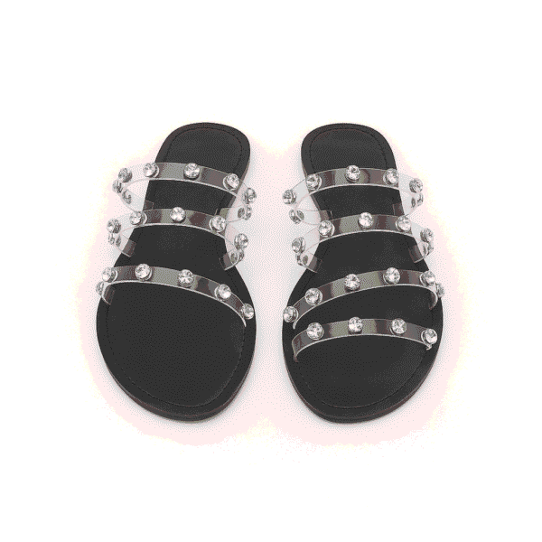 blackbigdottedslipper