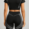 black-suitshorts