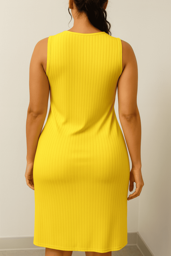 yellow-backdress